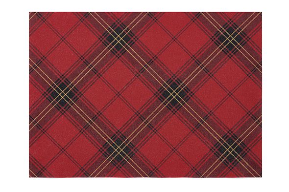 Сервировочные маты MY DRAP 45x32 см 2 шт Red Tartan 