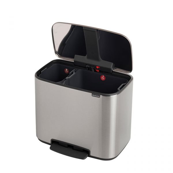 Мусорный бак BO PEDAL BIN 11+23 л BRABANTIA