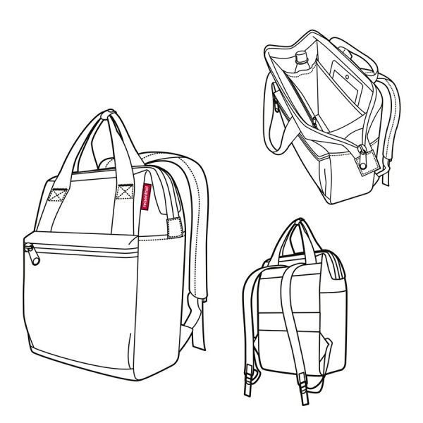 Рюкзак Allrounder R Glencheck Red