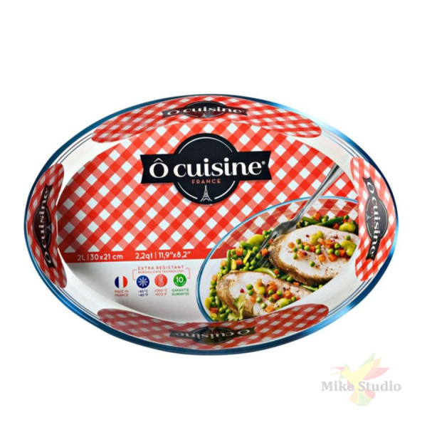 Блюдо овальное O CUISINE 30x21см PYREX