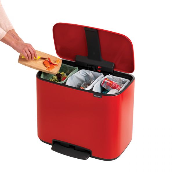 Мусорный бак BO PEDAL BIN 3*11 л BRABANTIA