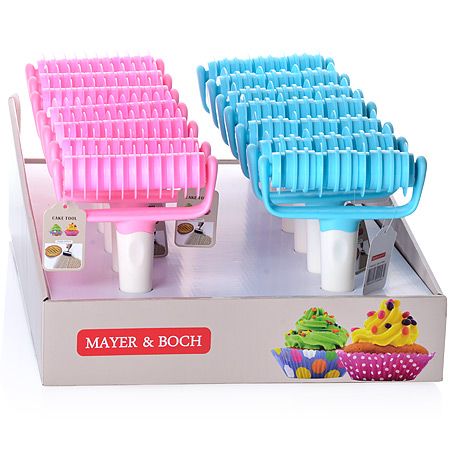 Кулинарный ролик для теста Mayer&Boch 10,5 см голубой