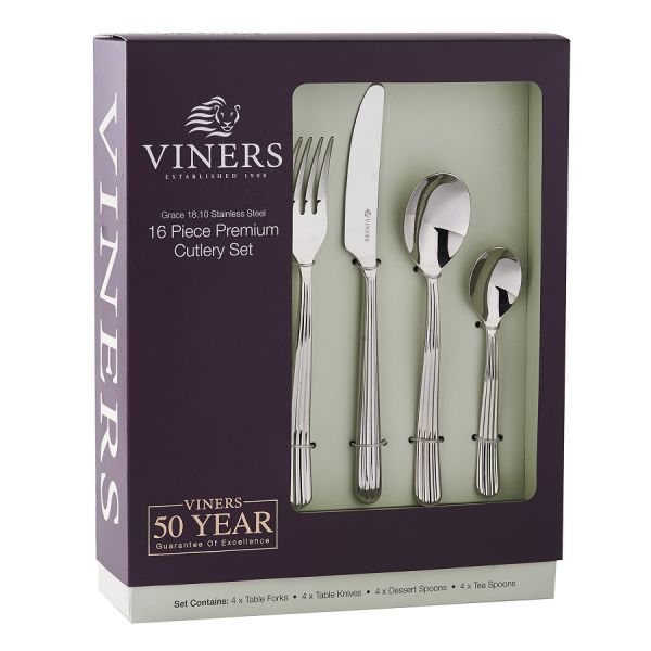 Набор столовых приборов Grace 16 шт