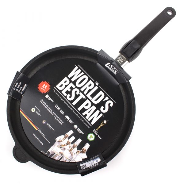 Сковорода 24 см AMT Frying Pans Titan для индукционных плит со съемной ручкой AMT I-524