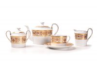 Сервиз чайный 15 предметов La Rose des Sables серия MIMOSA Ramses Or