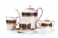 Сервиз чайный 15 пр Tunisie Porcelaine серия Prague Bleu