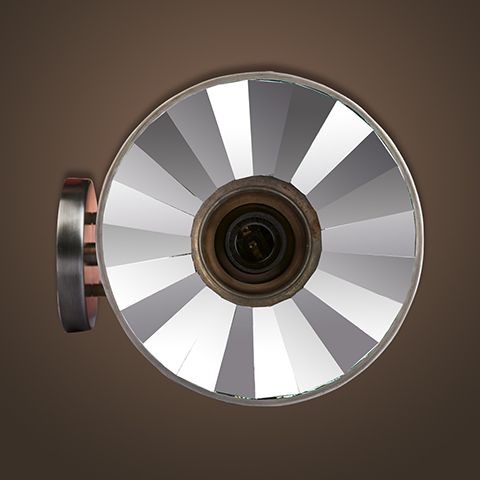 Светильник RESTORATION HARDWARE «Скон» 16x21x19 см цвет античный серый 