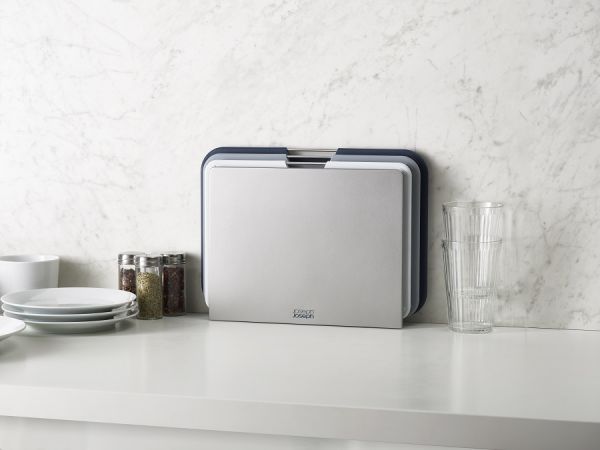 Набор разделочных досок Nest large 3 шт цвет серый