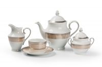 Сервиз чайный La Rose des Sables Victoir TANITE Victoir Platine 15 предметов