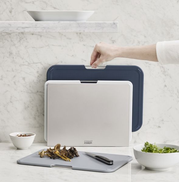 Набор разделочных досок Nest large 3 шт цвет серый