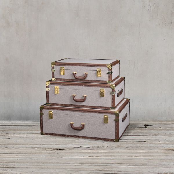 Сундук 25x70x49 см gold/brown ROOMERS