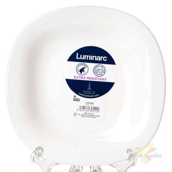Тарелка десертная КАРИН БЕЛЫЙ 19см LUMINARC