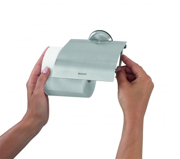 Держатель для туалетной бумаги Brabantia Profile цвет матовый стальной 