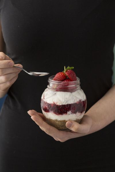 Банка для заготовок 0,4 л клубника