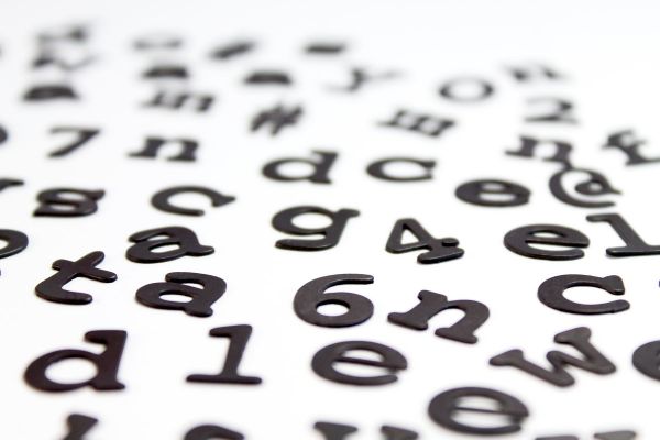 Набор магнитов на холодильник Alphabet