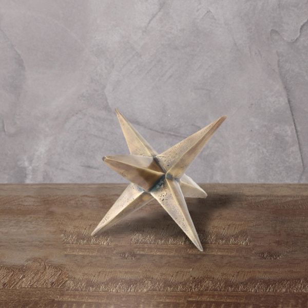 Декор ROOMERS 18x18x16 см Antique brass