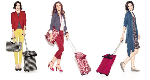 Сумка-тележка Trolley M baroque taupe Reisenthel