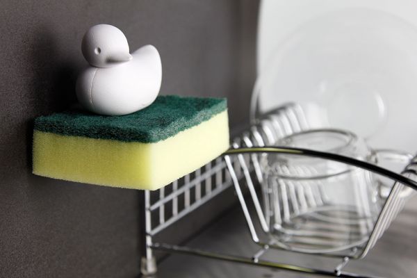 Держатель для губки Duck белый