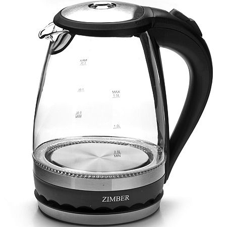 Электрический чайник 1,5л 2200Вт с подсветкой ZIMBER 