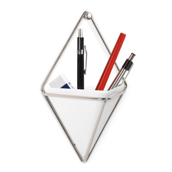 Декор для стен TRIGG 2 шт маленький белый