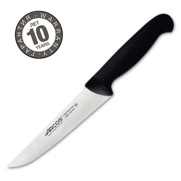 Нож кухонный 15 см ARCOS 2900 цвет рукояти черный 