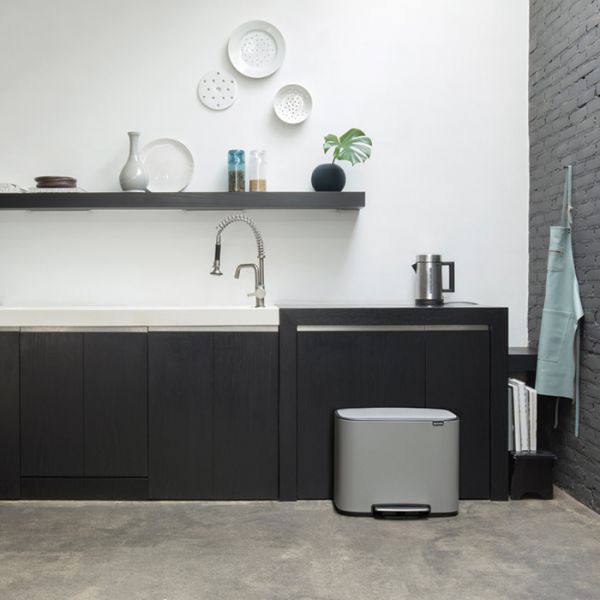 Мусорный бак BO PEDAL BIN 11+23 л BRABANTIA