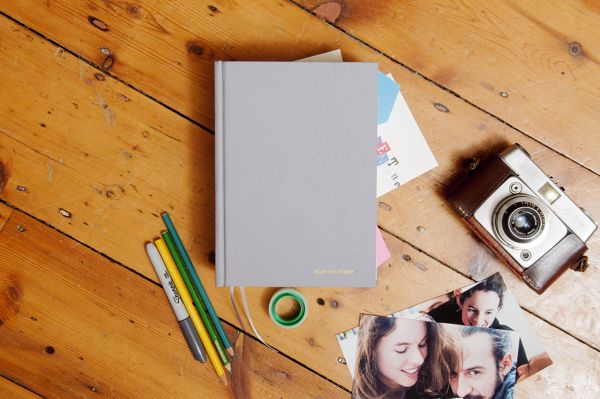 Дневник для двоих Our life story серый