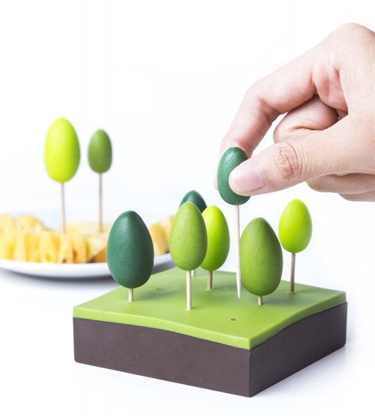 Шпажки для закусок и канапе Forest Party Fork