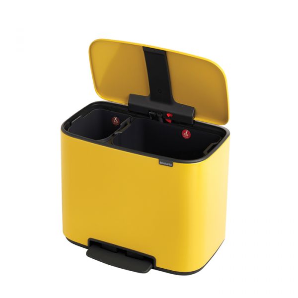 Мусорный бак BO PEDAL BIN 11+23 л BRABANTIA