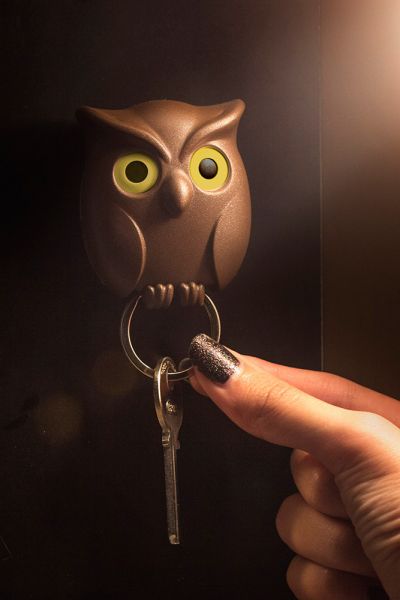 Держатель для ключей Night owl коричневый