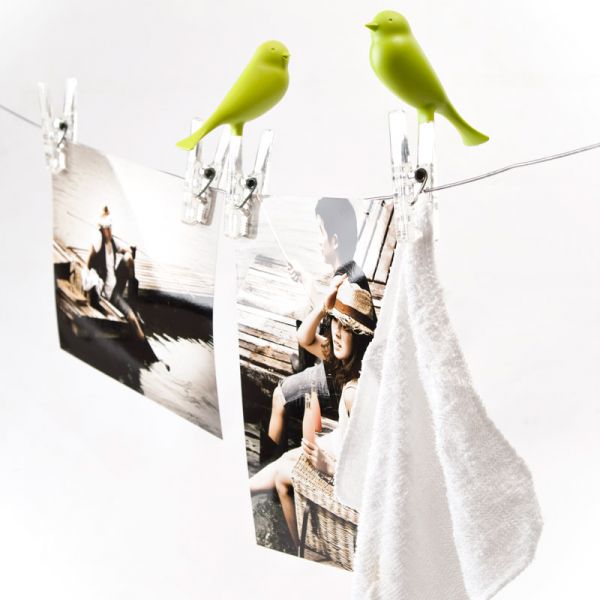 Прищепки Sparrow 4 шт зеленые