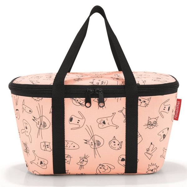 Термосумка детская Coolerbag XS cats and dogs rose