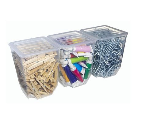 Набор органайзеров SISTEMA 3 шт по 1,8 л 