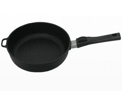 Сковорода литая глубокая BAF Gigant Newline 28 см со съемной ручкой