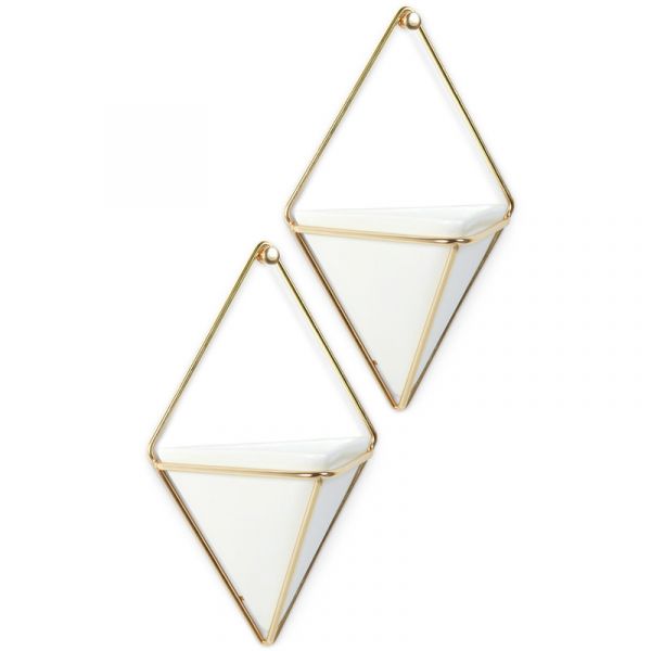 Декор для стен TRIGG 2 шт белый