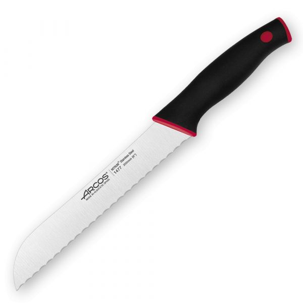 Нож для хлеба 20 см блистер ARCOS Duo 