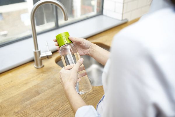 Бутылка для воды Dot 600 мл зеленая