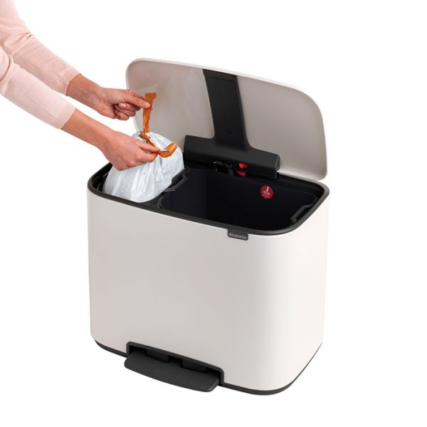 Мусорный бак BO PEDAL BIN 11+23 л BRABANTIA