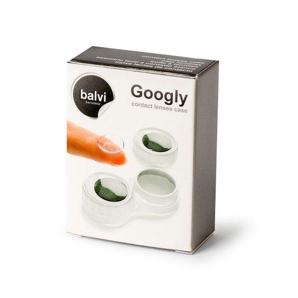 Футляр для контактных линз Googly белый  Balvi