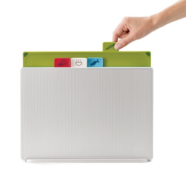 Набор разделочных досок Index™ large серебристый