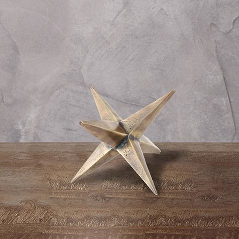 Декор ROOMERS 18x18x16 см Antique brass