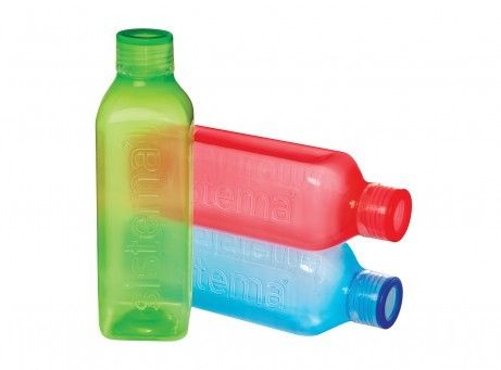 Бутылка SISTEMA квадратная 1 л 