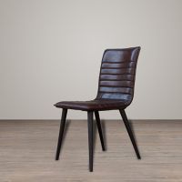 Стул Сабина Ретро 56x85x41 см Gun Metal ROOMERS