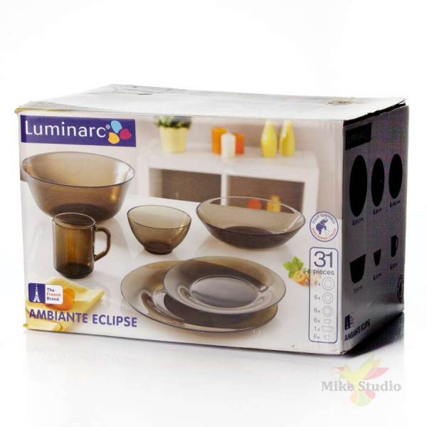 Набор столовый АМБЬЯНТЕ ЭКЛИПС 31пр LUMINARC