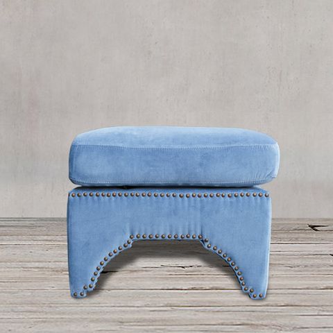 Пуф Нора 61x51x61 см blue ROOMERS