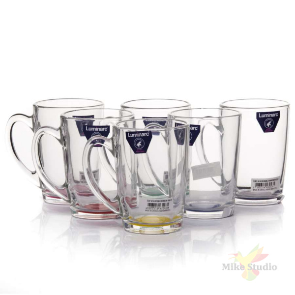 Кружка С ДОБРЫМ УТРОМ РЭЙНБОУ 320мл микс цветов LUMINARC