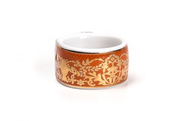 Кольцо для салфеток La Rose des Sables Tunisie Porcelaine Didon Orange 4 см 