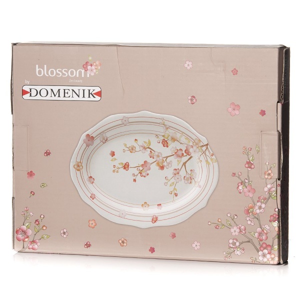 Тарелка BLOSSOM 32см овальная DOMENIK