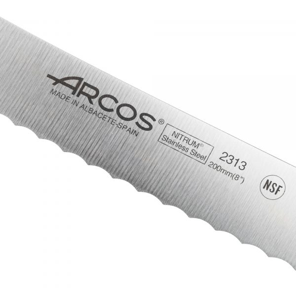 Нож для хлеба ARCOS Riviera 20 см 