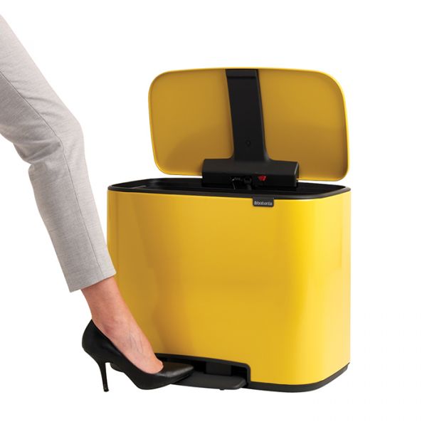 Мусорный бак BO PEDAL BIN 11+23 л BRABANTIA